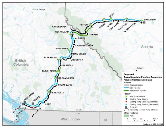 Pipeline route